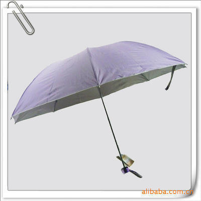 销售 银胶伞 防紫外线 四折伞 广告伞 礼品伞 太阳伞 印字