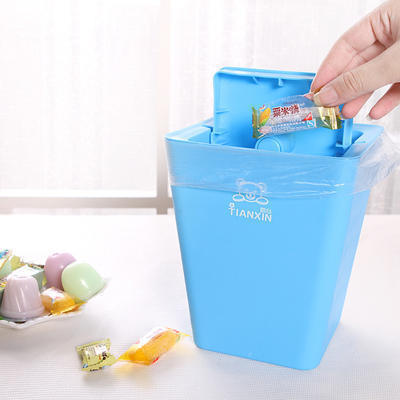 新款迷你动物杂物桶    卡通桌面收纳桶桌面垃圾桶 可爱实用