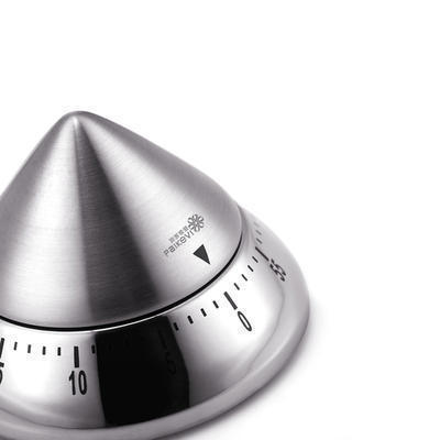 定制 金字塔厨房小闹钟 时尚个性定时器 不锈钢提醒器 加logo