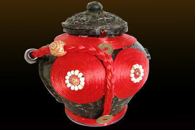 云南普洱工艺茶 工艺品茶雕 茶叶罐子 普洱工艺礼品礼盒装
