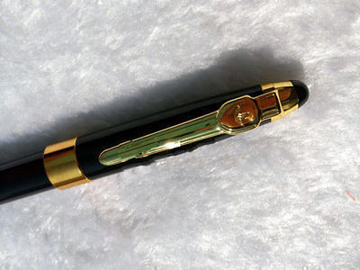 厂家直销黑色签字笔 金属笔广告笔圆珠笔礼品定制批发可印LOGO