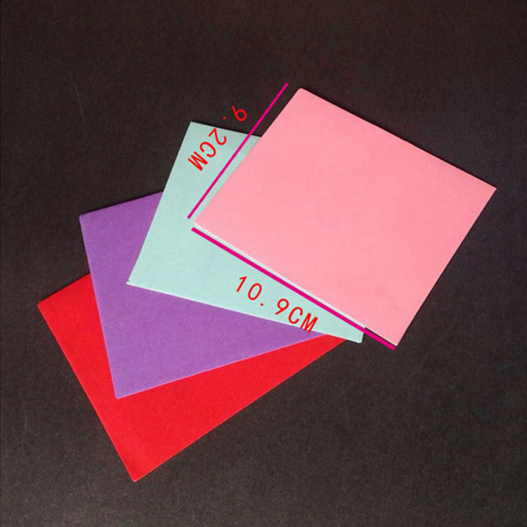 通用贺卡彩色信封 空白西式牛皮信封 明信片包装 可定制LOGO