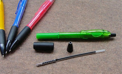 厂家直销广告塑料圆珠笔定制宣传笔订做logo批发原子笔中油笔
