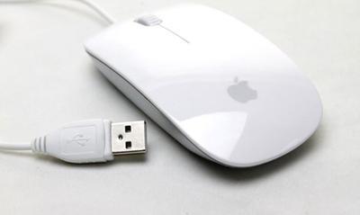 AP有线鼠标USB光电鼠标礼品OEM定制超薄可爱鼠标工厂直销