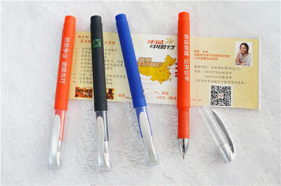 新款彩色喷胶拉纸笔 中性拉画笔 广告宣传拉拉笔 拉杆笔批发定制