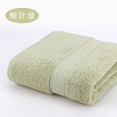 厂家直销外贸出口纯棉环保浴巾 精美包装环保礼品袋12色可选