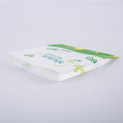 厂家直销淋膜食品防油纸袋 一次性三边封薯条包装袋环保方底批发