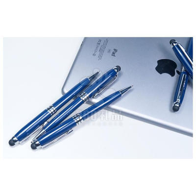 厂家直销多功能金属笔 定制会议礼品圆珠笔 两用电容触屏笔