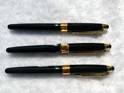 厂家直销黑色签字笔 金属笔广告笔圆珠笔礼品定制批发可印LOGO