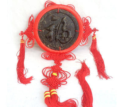 中国风普洱茶饼装饰挂件中国特色工艺品饰品礼品