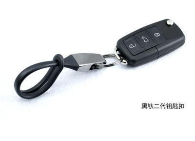 黑钛男士钥匙扣 钥匙链 创意钥匙扣 汽车用钥匙扣 2代钥匙扣