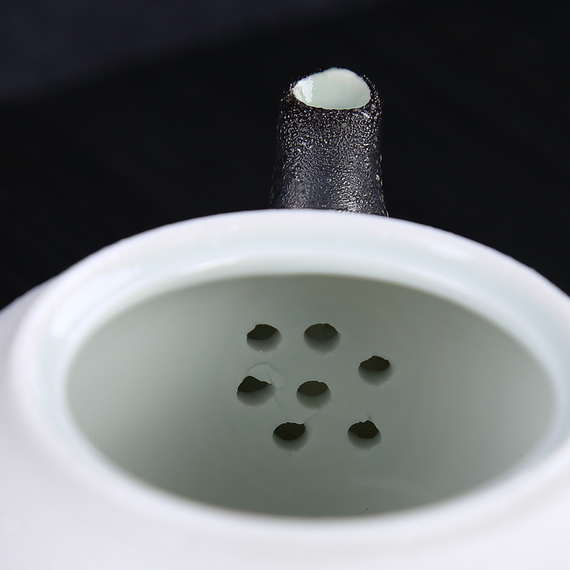 厂家批发10头雪花釉茶具套装特价礼品陶瓷功夫茶具整套可定制LOGO
