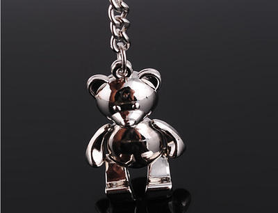 厂家直销小熊钥匙扣 泰迪熊暴力熊小礼品情人节礼物现货批