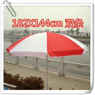 批发直径1.82米双条单层大号广告太阳伞 遮阳防雨户外伞 定做印字