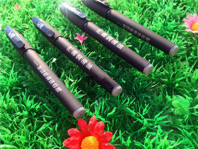 厂家直销圆珠笔 塑料黑色中性笔碳素广告笔水笔 办公用品定制批发