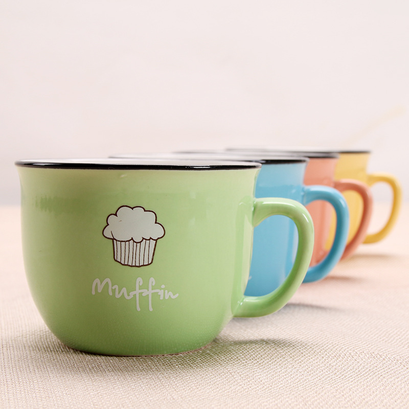 新款厂家定制陶瓷杯创意马克杯咖啡杯个性礼品杯广告杯日式早餐杯