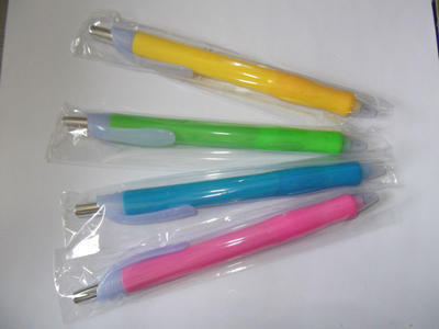 热销广告笔塑料按动圆珠笔 批发油笔原子笔可定做LOGO 商务小礼品