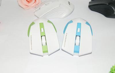 笔记本电脑无线鼠标时尚炫彩多色可爱便携2.4GH无线鼠标