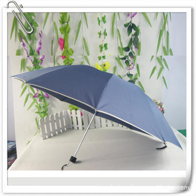 销售定制太阳伞 三折10片洋伞 3折雨伞 太阳伞 防紫外线 印字 6色