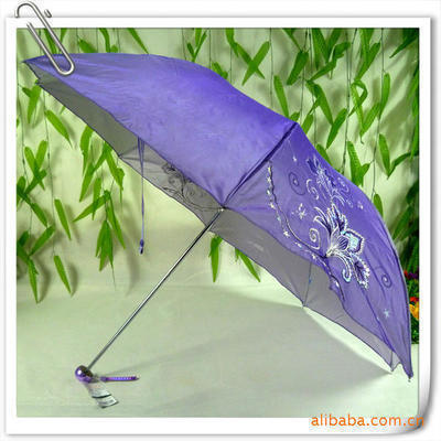 天堂325新款广告伞销售订制防紫外线太阳伞 折叠晴雨伞礼品印字伞