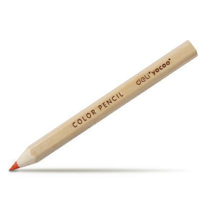 学生用品 deli6499正品彩色铅笔24色 带卷笔刀 定制LOGO
