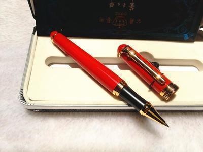 金皇冠金属笔 签字笔 钢笔 均可做 D2宝珠笔 可印LOGO