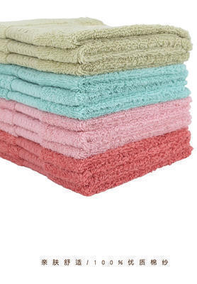 外贸出口纯棉12色方巾 全棉居家儿童方巾 环保染色精美包装