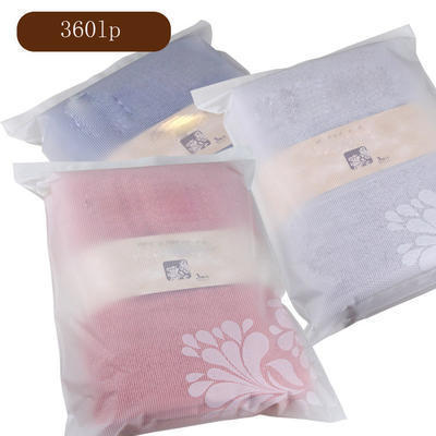 厂家直销外贸出口纯棉环保浴巾3件套巾 精美包装12环保色可选12