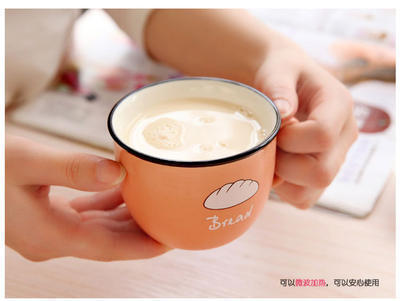 定制马克杯咖啡牛奶杯特价 可爱卡通陶瓷杯小号早餐杯子批发