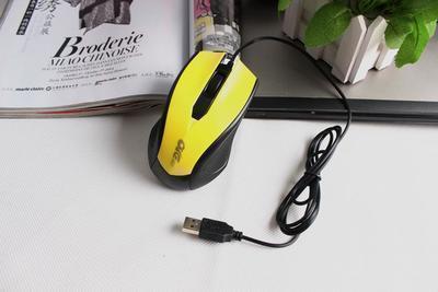 笔记本台式机USB鼠标绚丽时尚多色加重游戏鼠标